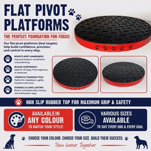 Dog training flat pivot - training,
