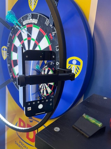 Phone holder for dart light